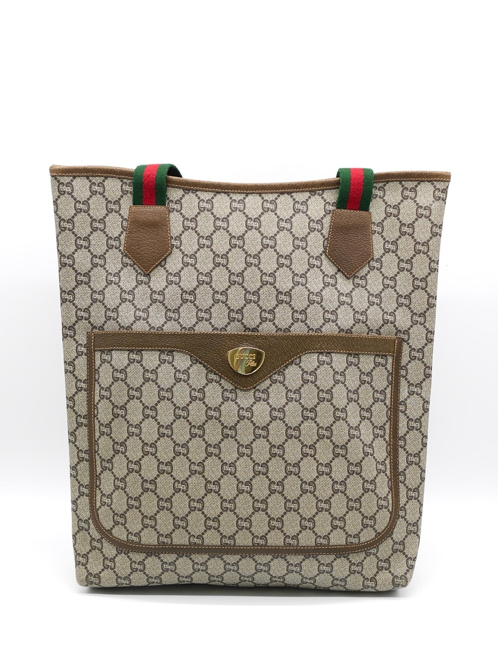 🍓GUCCI GG PVC Sherryline Shoulder Bag